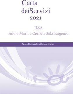 Carta dei Servizi 2021 - Anteo impresa sociale