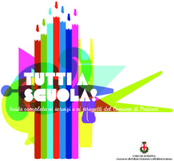 Tutti a scuola! Guida completa ai servizi e ai progetti del Comune di Padova