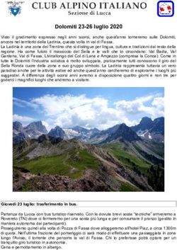Dolomiti 23-26 luglio 2020 - CAI Lucca