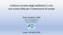 L'utilizzo corretto degli antibiotici C.I.As: una nuova sfida per il veterinario di campo - Silvio Zavattini, DMV - Swine Vet Group di ...
