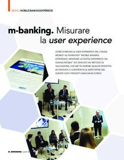 La user experience - ComApp