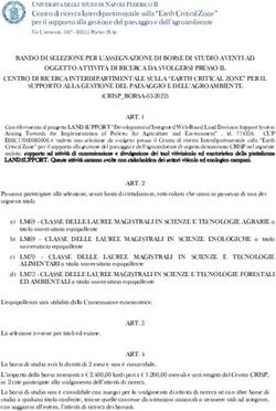 Centro di ricerca Interdipartimentale sulla "Earth Critical Zone" per il supporto alla gestione del paesaggio e dell'agroambiente