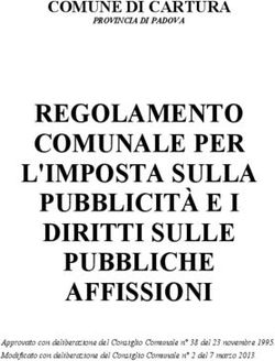 REGOLAMENTO COMUNALE PER L'IMPOSTA SULLA PUBBLICITÀ E I DIRITTI SULLE PUBBLICHE AFFISSIONI