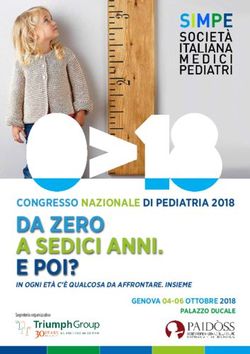 DA ZERO A SEDICI ANNI. E POI? - CONGRESSO NAZIONALE DI PEDIATRIA 2018 GENOVA 04-06 OTTOBRE 2018 - Amazon S3