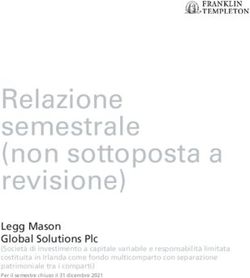 Relazione semestrale (non sottoposta a revisione) - Franklin Templeton