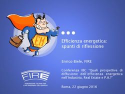 Efficienza energetica: spunti di riflessione - Enrico Biele, FIRE Conferenza IBC "Quali prospettive di diffusione dell'efficienza energetica ...