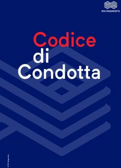 Codice di Condotta - RHI Magnesita Investors
