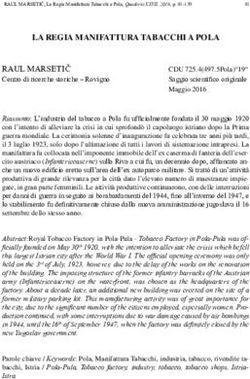 LA REGIA MANIFATTURA TABACCHI A POLA