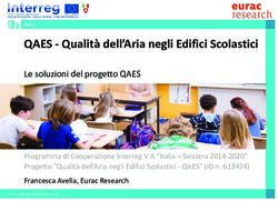 QAES - Qualit&agrave; dell'Aria negli Edifici Scolastici - Qualit&agrave; dell'Aria negli Edifici Scolastici