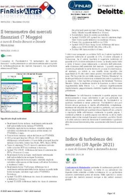 Il termometro dei mercati finanziari (7 Maggio)