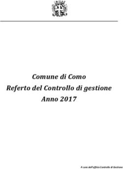 Comune di Como Referto del Controllo di gestione Anno 2017