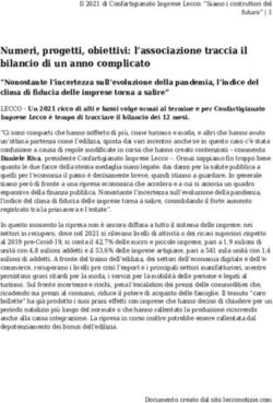 Numeri, progetti, obiettivi: l'associazione traccia il bilancio di un anno complicato