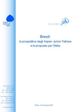 Brexit: la prospettiva degli Aspen Junior Fellows e le proposte per l'Italia - Aspen Institute Italia