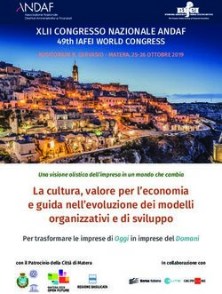 La cultura, valore per l'economia e guida nell'evoluzione dei modelli organizzativi e di sviluppo