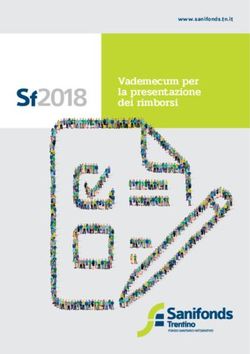 2018 Vademecum per la presentazione dei rimborsi - Sanifonds ...