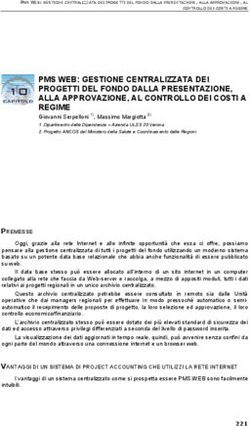 PMS WEB: GESTIONE CENTRALIZZATA DEI PROGETTI DEL FONDO DALLA PRESENTAZIONE, ALLA APPROVAZIONE, AL CONTROLLO DEI COSTI A REGIME