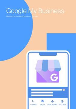 Google My Business Gestisci la presenza online su Google - INDICAZIONI SITO WEB