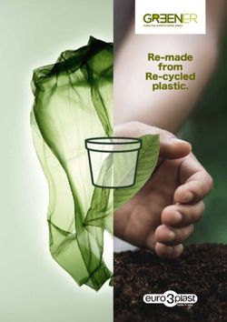 Re-made from Re-cycled plastic - Greener Attitude