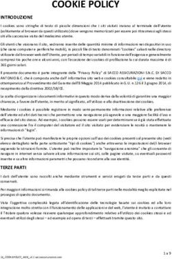 COOKIE POLICY - Sacco Assicurazioni