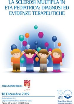 LA SCLEROSI MULTIPLA IN ET&Agrave; PEDIATRICA: DIAGNOSI ED EVIDENZE TERAPEUTICHE - 18 Dicembre 2019 - Formazione