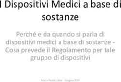 I Dispositivi Medici a base di sostanze - Perché e da quando si parla di dispositivi medici a base di sostanze - Cosa prevede il Regolamento per ...