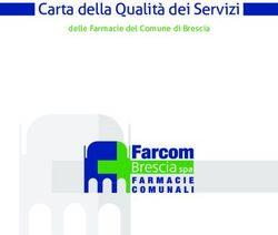 Carta della Qualità dei Servizi - delle Farmacie del Comune di Brescia