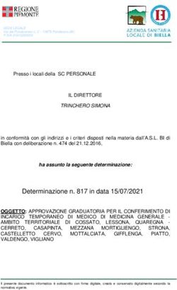 Determinazione n. 817 in data 15/07/2021 - FIMMG Piemonte