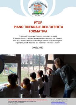 PTOF PIANO TRIENNALE DELL'OFFERTA