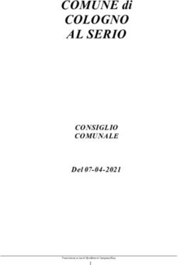 COMUNE di COLOGNO AL SERIO - CONSIGLIO COMUNALE Del 07-04-2021
