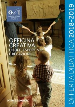 OFFICINA CREATIVA DI IDEE, ESPERIENZE E RELAZIONI