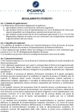 REGOLAMENTO STUDENTI - eCampus