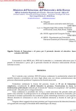 Ministero dell'Istruzione, dell'Università e della Ricerca - Gilda Latina