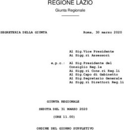 REGIONE LAZIO Giunta Regionale