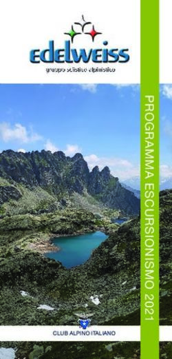 CLUB ALPINO ITALIANO - Unimi