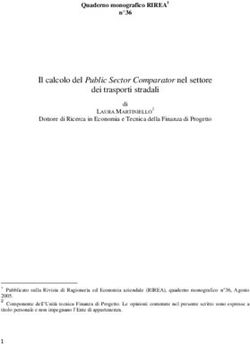 Il calcolo del Public Sector Comparator nel settore dei trasporti stradali