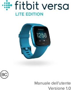 Manuale dell'utente Versione 1.0