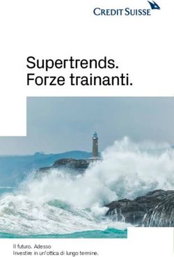 Supertrends. Forze trainanti - Il futuro. Adesso Investire in un'ottica di lungo termine - Credit Suisse