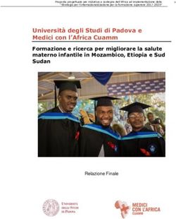 Universit&agrave; degli Studi di Padova e Medici con l'Africa Cuamm