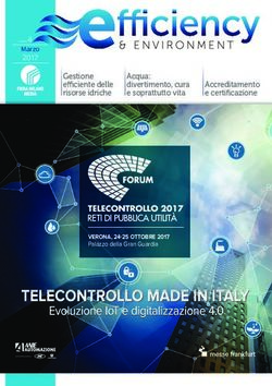 Gestione efficiente delle risorse idriche Acqua: divertimento, cura e soprattutto vita - Automazione ...