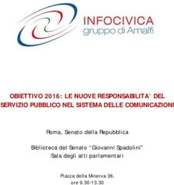OBIETTIVO 2016: LE NUOVE RESPONSABILITA' DEL SERVIZIO PUBBLICO NEL SISTEMA DELLE COMUNICAZIONI - Roma, Senato della Repubblica Biblioteca del ...