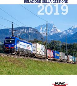 RELAZIONE SULLA GESTIONE - Hupac
