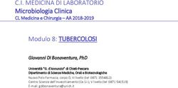 C.I. MEDICINA DI LABORATORIO - Microbiologia Clinica - Scuola di Medicina e Scienze ...