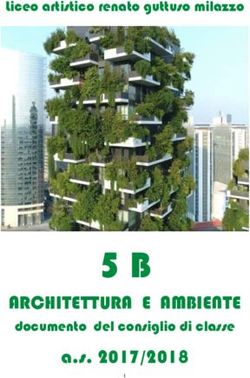 5 B ARCHITETTURA E AMBIENTE - documento del consiglio di classe - "Renato Guttuso ...