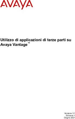Utilizzo di applicazioni di terze parti su Avaya Vantage - Versione 3.1 Edizione 1 Giugno 2021
