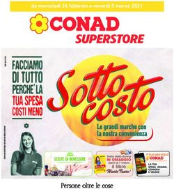 Da mercoled&igrave; 24 febbraio a venerd&igrave; 5 marzo 2021 - Conad