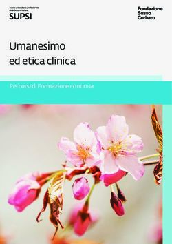 Umanesimo ed etica clinica - Percorsi di Formazione continua - SUPSI