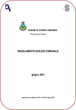 REGOLAMENTO EDILIZIO COMUNALE - giugno 2021 - COMUNE DI CAPRINO VERONESE Provincia di Verona