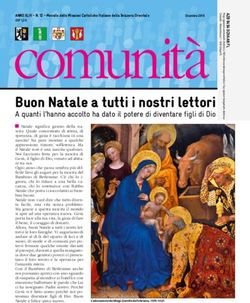 Comunità Buon Natale a tutti i nostri lettori - don Egidio Todeschini