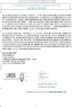 ANTONELLO PERLI PUBLICATIONS ET COMMUNICATIONS - Universit&eacute; Nice Sophia Antipolis