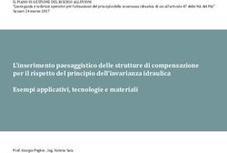 L'inserimento paesaggistico delle strutture di compensazione per il rispetto del principio dell'invarianza idraulica Esempi applicativi ...